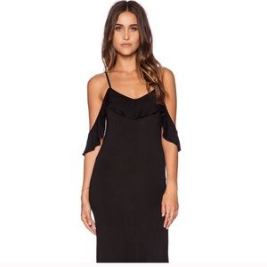 NWT X Love Indie Happy in Frills Maxi Dress